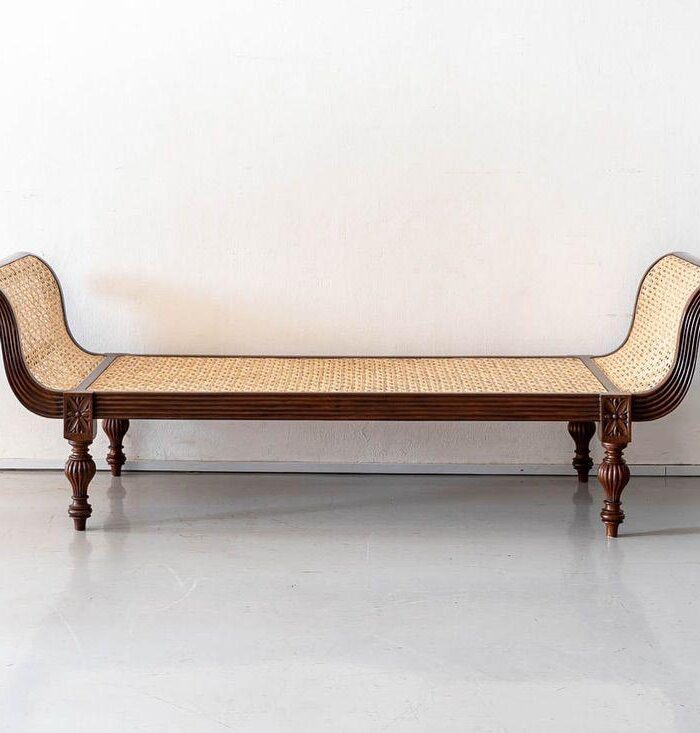 Heritage Rattan Scroll Daybed