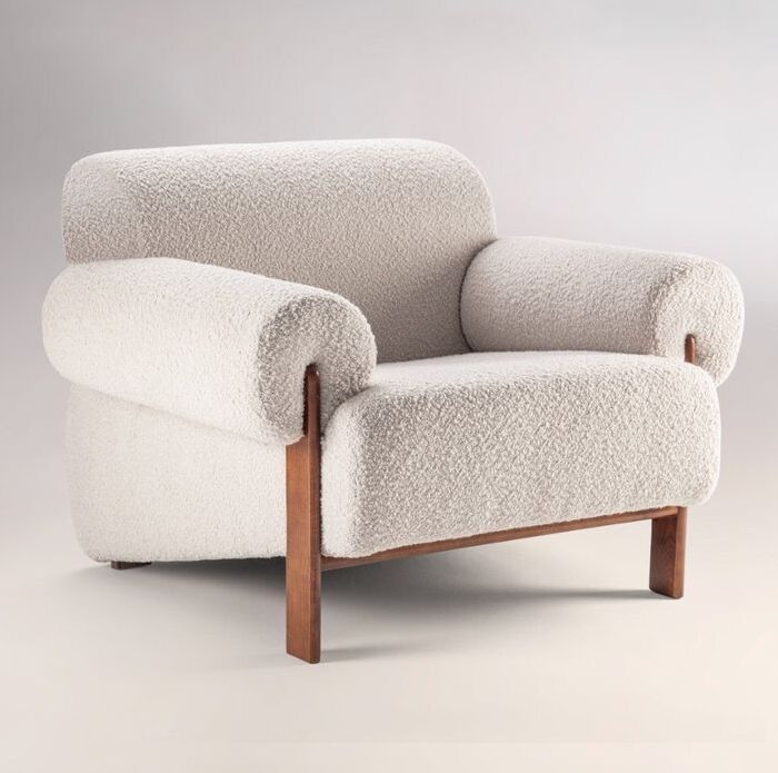Cloudform Bouclé Lounge Chair