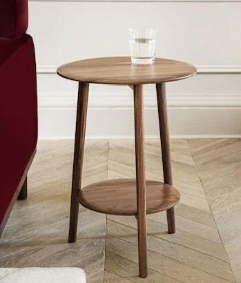 Luna Minimal Round Side Table