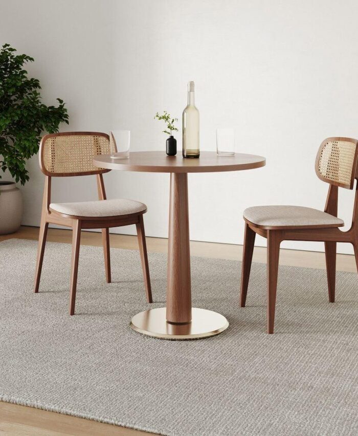 Cane-Back Dining Chair Set