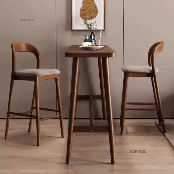 Nolan Modern Wood Bar Set